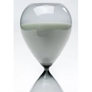 Outlet KARE Design Hourglass Timer Black 25cm