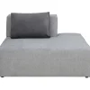 Fashion KARE Design Infinity Ottomane Semi Elements Grey Right