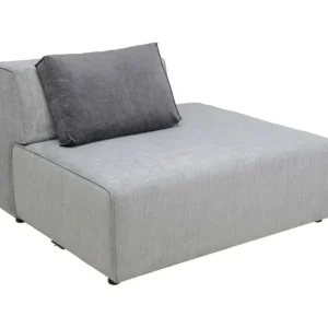 Fashion KARE Design Infinity Ottomane Semi Elements Grey Right