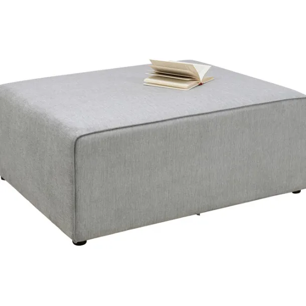 infinity_pouff__elements__7-1.webp Clearance KARE Design Infinity Pouff 68 Elements Grey