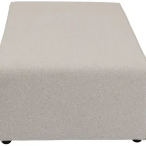 Clearance KARE Design Infinity Pouff Elements Cream 68x100cm