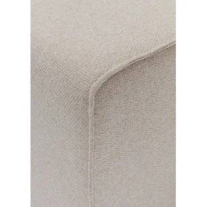 Clearance KARE Design Infinity Pouff Elements Cream 68x100cm