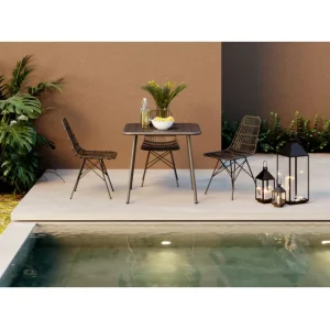 Clearance KARE Design Lantern Giardino Black (4/Set)