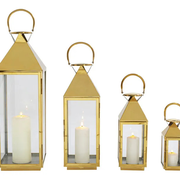 lantern_giardino_gold_set_0.webp Discount KARE Design Lantern Giardino Gold (4/Set)