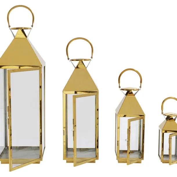 lantern_giardino_gold_set_6.webp Discount KARE Design Lantern Giardino Gold (4/Set)