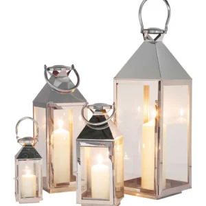 Discount KARE Design Lantern Giardino Silver (4/Set)