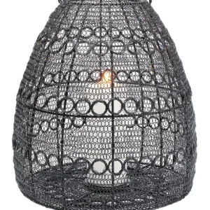 Clearance KARE Design Lantern Hayat Cone Black 37cm