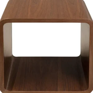 Fashion KARE Design Lounge Cube MDF Walnut