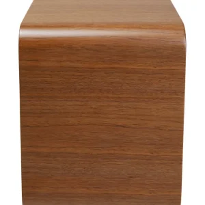 Fashion KARE Design Lounge Cube MDF Walnut