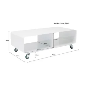 Outlet KARE Design Lowboard Lounge M Grey 90x30cm