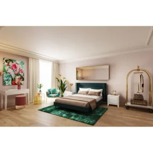 Clearance KARE Design Mirror Curve Brass 70x200cm