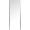 Clearance KARE Design Mirror Curve MO Brass 70x200cm