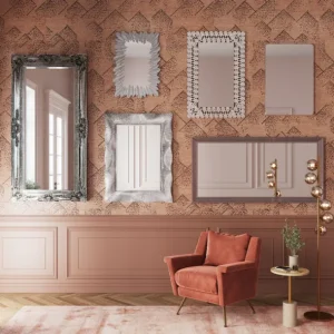 Hot KARE Design Mirror Frame Eve Silver 180x90cm