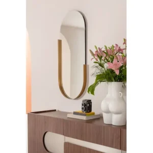 Clearance KARE Design Mirror Hipster Oval 50x114cm
