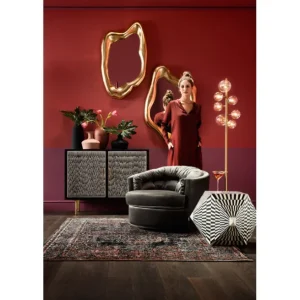 Sale KARE Design Mirror Hologram Gold 117x68cm