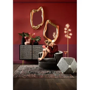 New KARE Design Mirror Hologram Gold 119x76cm