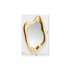 Sale KARE Design Mirror Hologram Gold 117x68cm