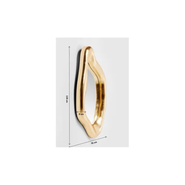 mirror_hologram_gold_xcm_7.webp New KARE Design Mirror Hologram Gold 119x76cm