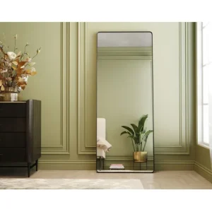 Hot KARE Design Mirror Ombra Soft Black 200x80cm