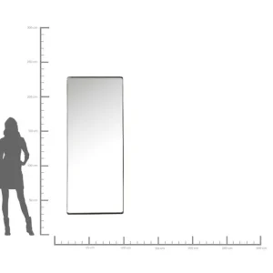 Hot KARE Design Mirror Ombra Soft Black 200x80cm