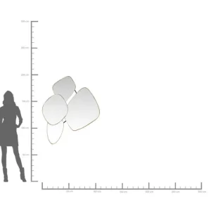Hot KARE Design Mirror Shapes 130x110cm