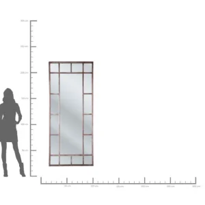 Fashion KARE Design Mirror Window Iron 200x90cm