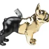 Outlet KARE Design Money Box Bulldog Gold-Black