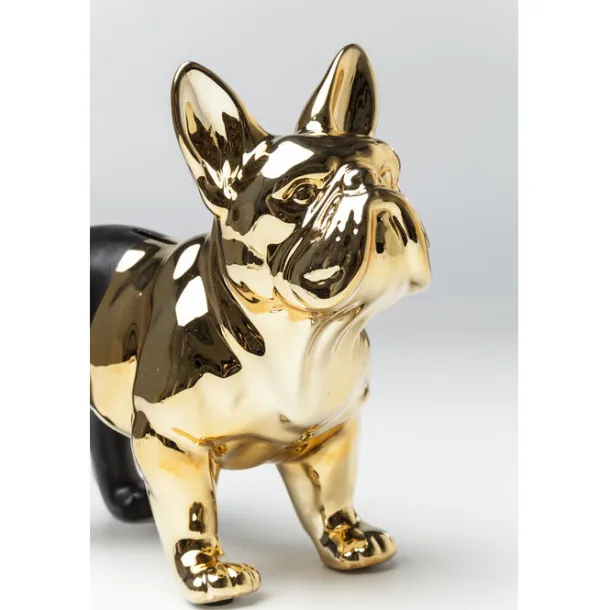 money_box_bulldog_goldbla_4.webp Outlet KARE Design Money Box Bulldog Gold-Black