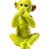 Outlet KARE Design Money Box Monkey Iwazaru Lime