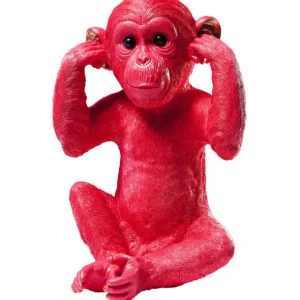 Best KARE Design Money Box Monkey Kikazaru Red
