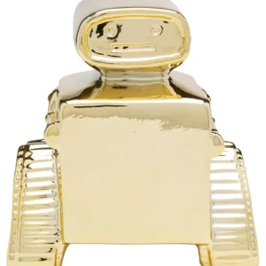 Online KARE Design Money Box Robot Gold 16cm