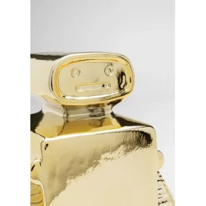 Online KARE Design Money Box Robot Gold 16cm