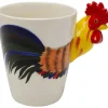 New KARE Design Mug Funny Animal Rooster 12cm