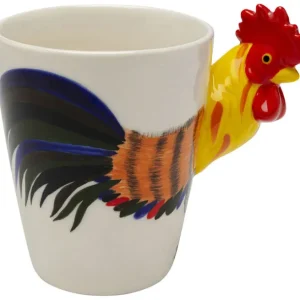 New KARE Design Mug Funny Animal Rooster 12cm