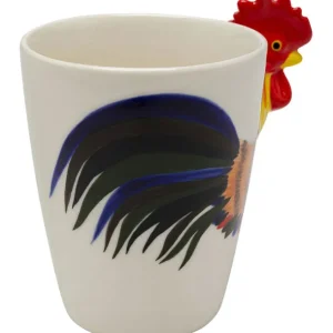 New KARE Design Mug Funny Animal Rooster 12cm