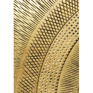 Online KARE Design Object Picture Art Circle Gold 120x120cm