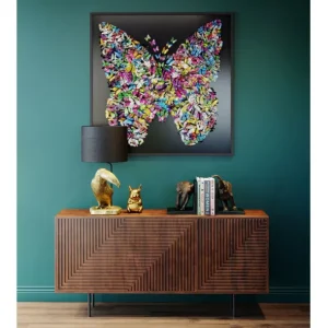 New KARE Design Object Picture Farfalla 120x120cm