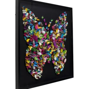New KARE Design Object Picture Farfalla 120x120cm