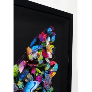 New KARE Design Object Picture Farfalla 120x120cm