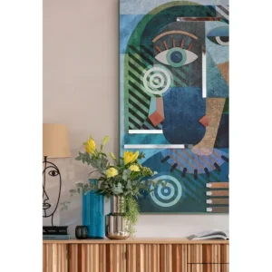 New KARE Design Object Picture Geometric Woman 100x150cm