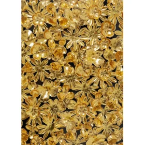 New KARE Design Object Picture Gold Flower 80x80cm