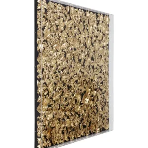 Best KARE Design Object Picture Gold Leaf 120x120cm