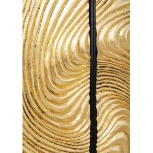 Online KARE Design Object Picture Wave Gold (2/Set)