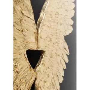 Online KARE Design Object Picture Wings Gold Black 120x120cm