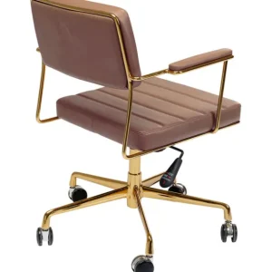 New KARE Design Office Chair Dottore Brown