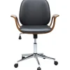 New KARE Design Office Chair Patron Walnut
