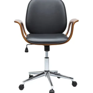 New KARE Design Office Chair Patron Walnut