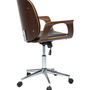 New KARE Design Office Chair Patron Walnut