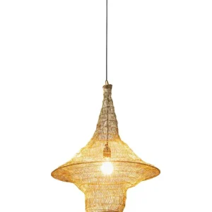 Hot KARE Design Pendant Lamp Cocoon Gold Ø51cm