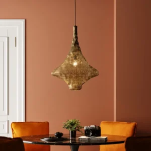 Hot KARE Design Pendant Lamp Cocoon Gold Ø51cm